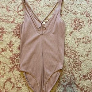 Pink tank bodysuit